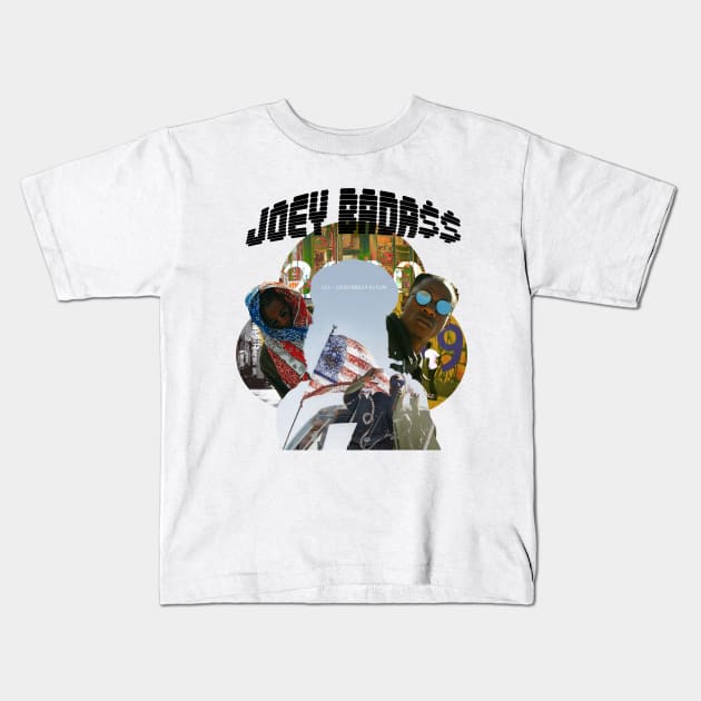 Joey Bada$$ Kids T-Shirt by stellarcollages